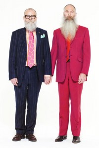 AA Bronson, artist Mark Jan Krayenhoff van de Leur, architect. Together for 13 years.