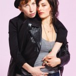 iO Tillett Wright, artist Kate Atherton, performer. Together for 2 years. iO Tillett Wright, artist Kate Atherton, performer. Together for 2 years.