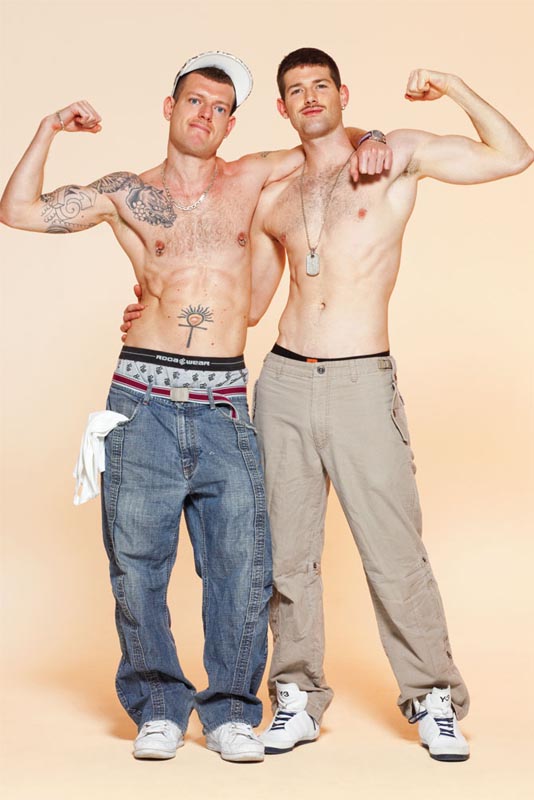 Slava Mogutin, artist and writer Brian Kenny, artist and musician. Together for 6 years.