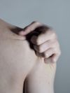 Images of body parts, muscle bodies, muscle gays, armpits, sweaty armpits, hairy bellies, treasure trail, hairy gays, hairy armpits, licking armpits, muscles, skin, shaft, queer art, gay photographer Florian Hetz from Berlin who manage the bar at Berghain/Panorama bar.