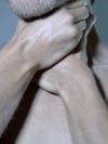 Images of white briefs, hairy legs, pubes, body parts, muscle bodies, muscle gays, armpits, sweaty armpits, hairy bellies, treasure trail, hairy gays, hairy armpits, licking armpits, muscles, skin, shaft, queer art, gay photographer Florian Hetz from Berlin who manage the bar at Berghain/Panorama bar.